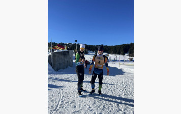 les saisies 1ere course biathlon